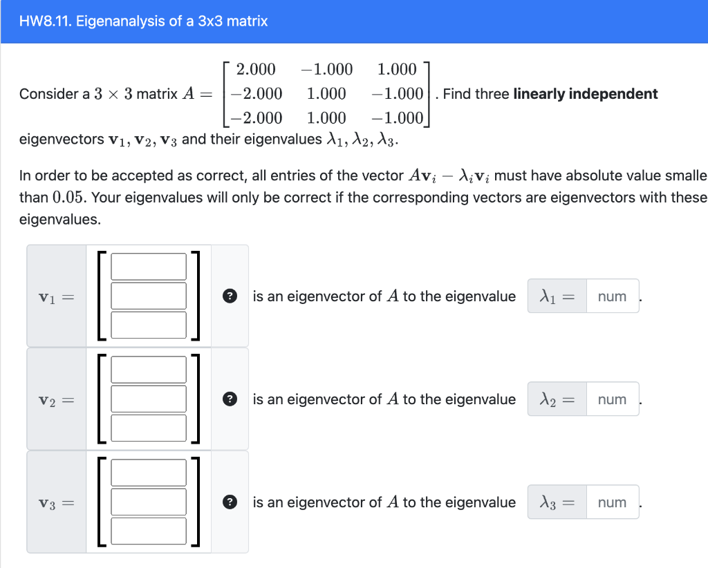 Solved Consider a 3×3 matrix | Chegg.com