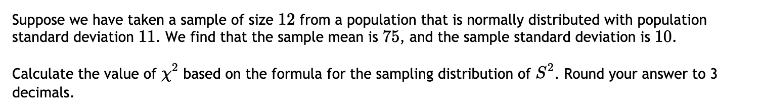 Solved Suppose we have taken a sample of size 12 from a | Chegg.com