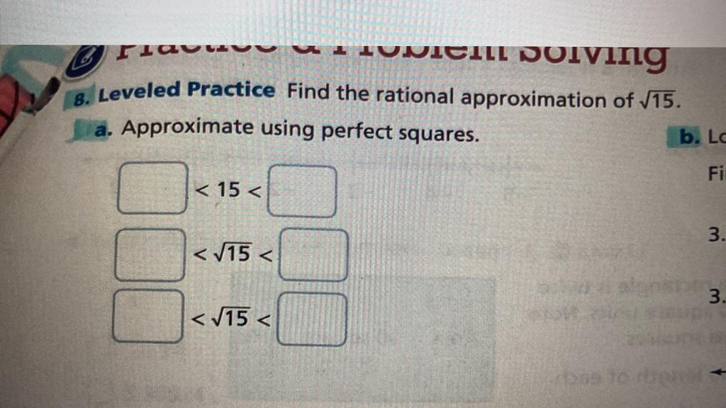 Solved 8. Leveled Practice Find the rational approximation | Chegg.com