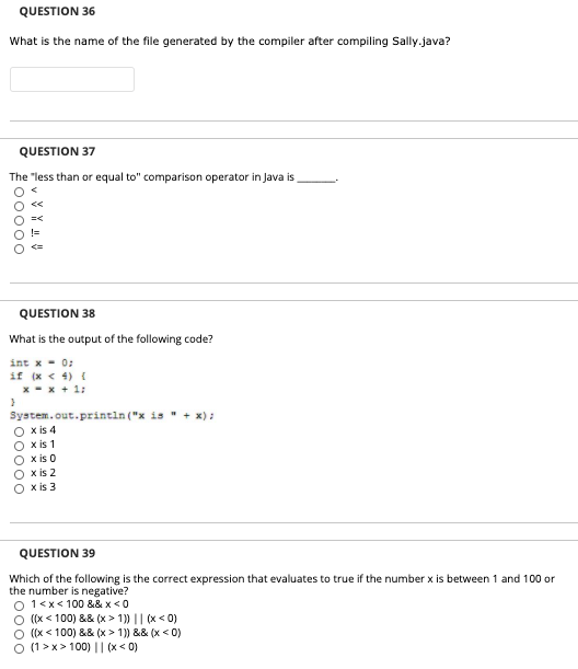 Solved QUESTION 36 What is the name of the file generated by | Chegg.com