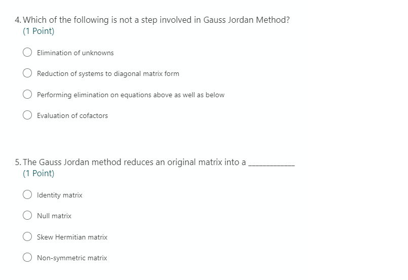 Solved 4. Which of the following is not a step involved in | Chegg.com