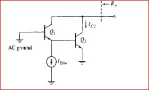 Solved AC ground An ac equivalent circuit of a Darlington | Chegg.com