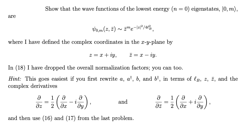 Solved Show that the wave functions of the lowest energy | Chegg.com