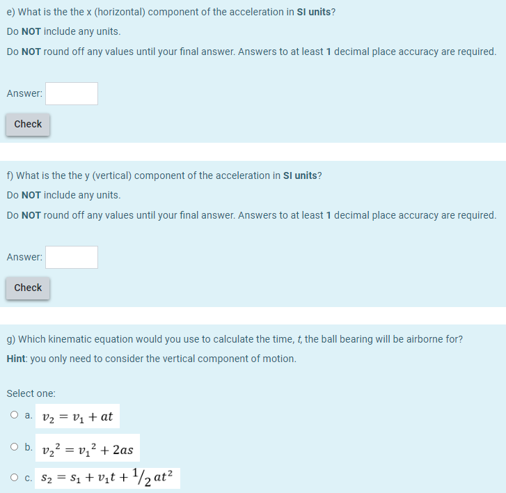 Solved Question 2 A d=18 mm diameter ball bearings leave the