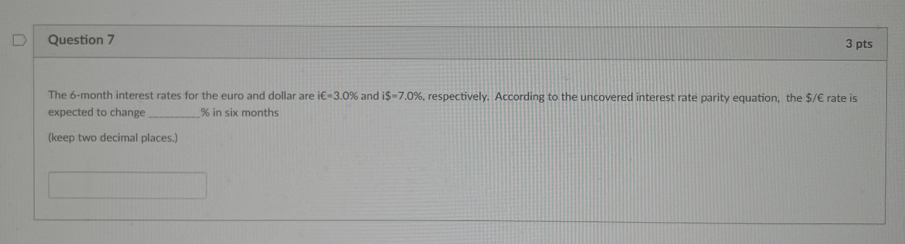 6 Month Interest Rates Canada