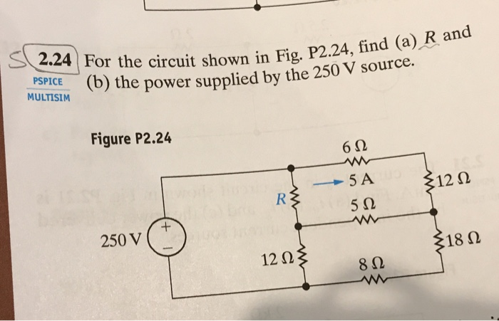 Solved S2.19 a) Find the currents î and i2 in the circuit in | Chegg.com