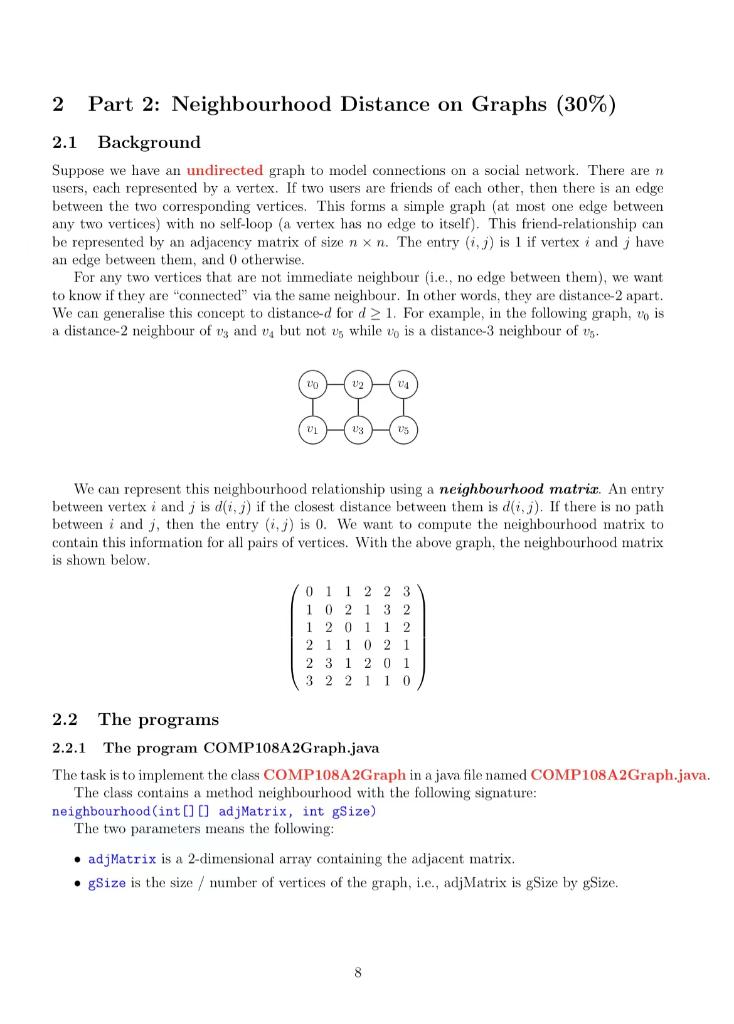 Solved about java graph Code shown | Chegg.com