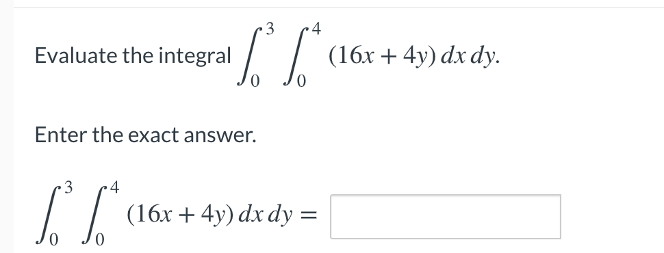 Solved Evaluate the integral [