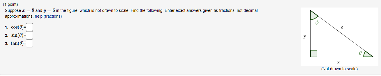 Solved Suppose x=8 and y=6 in the figure, which is not drawn | Chegg.com