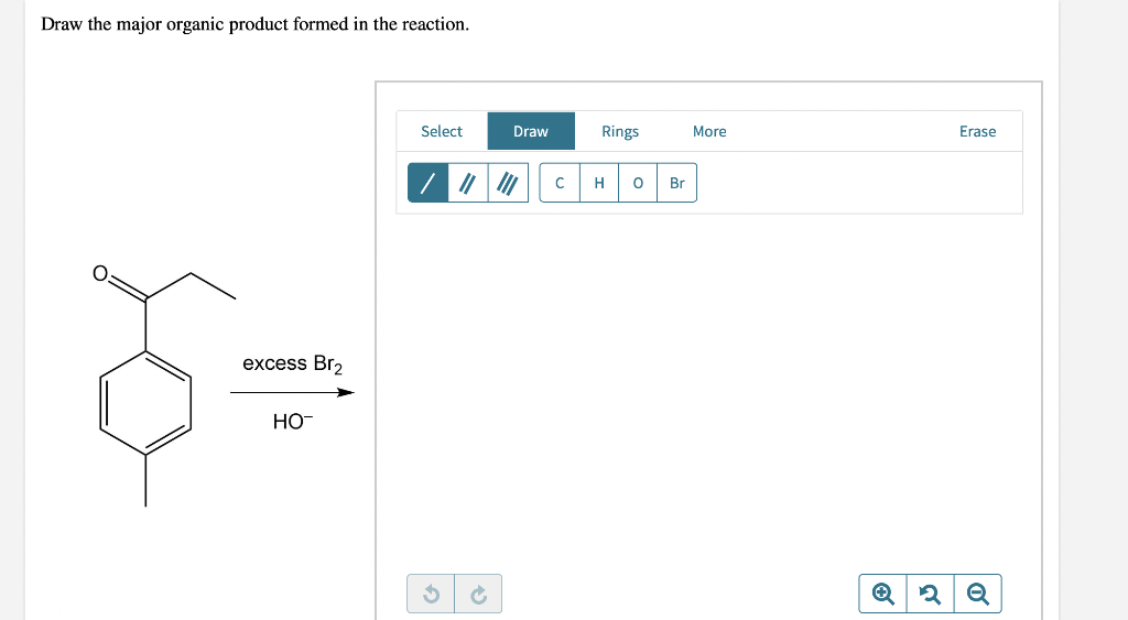Solved : Draw the major organic product formed in the rea