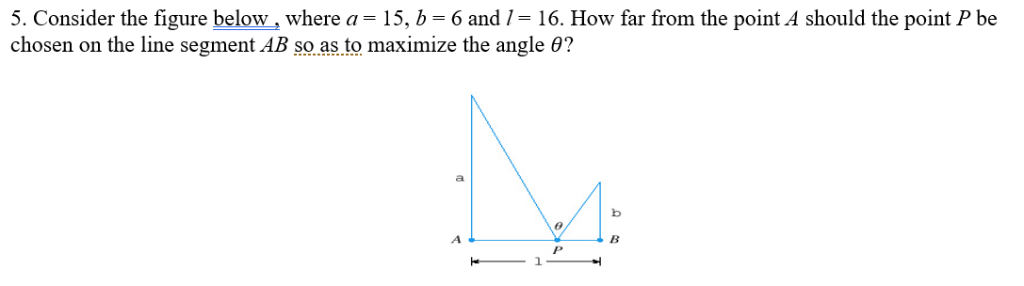 Solved 5. Consider The Figure Below, Where A = 15, B = 6 And | Chegg.com