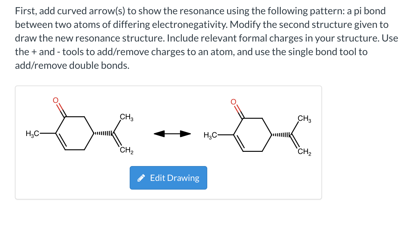 Solved First Add Curved Arrows To Show The Resonance 5680