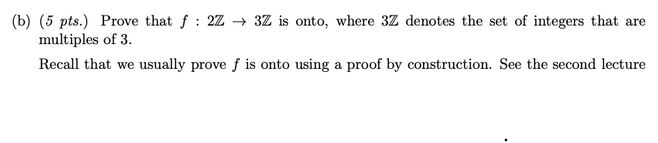 Solved Let F X 23x For This Problem We Will Use The