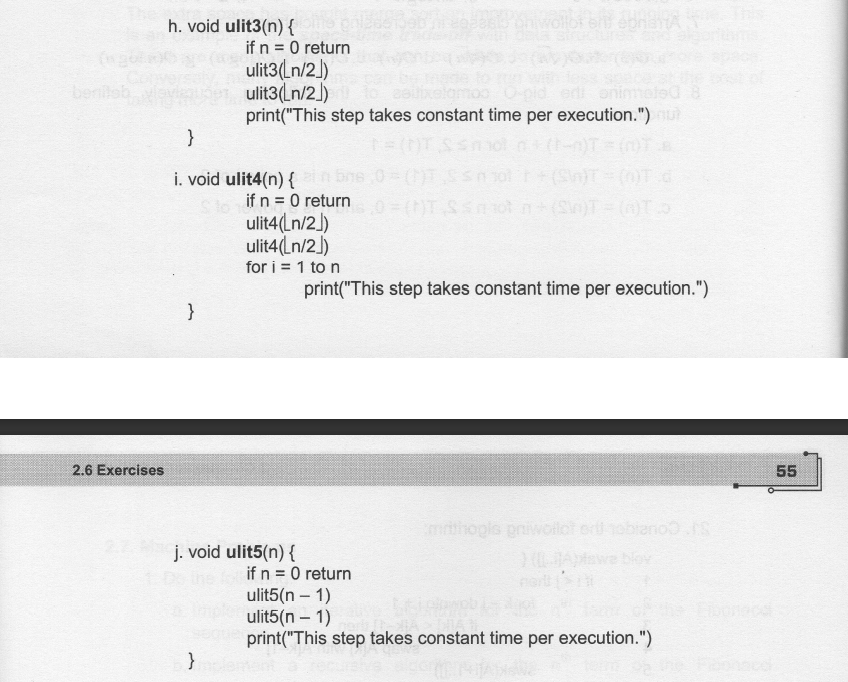 Solved 9. What is the bigO running time of the following