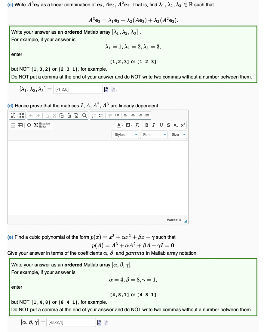 Solved e1=⎝⎛100⎠⎞,e2=⎝⎛010⎠⎞,e3=⎝⎛001⎠⎞ be the standard | Chegg.com