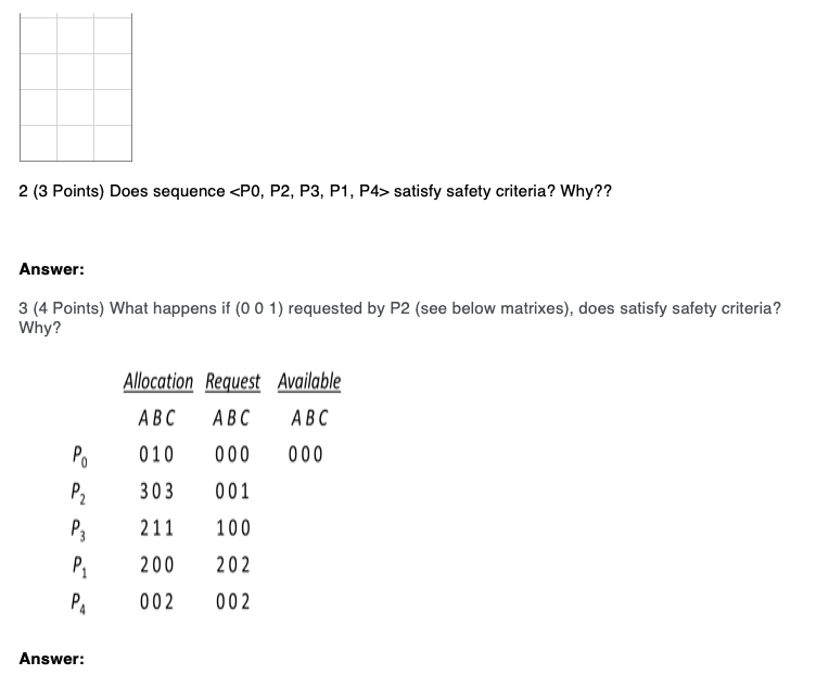 Solved . (10 Points) Please Answer The Following Questions | Chegg.com