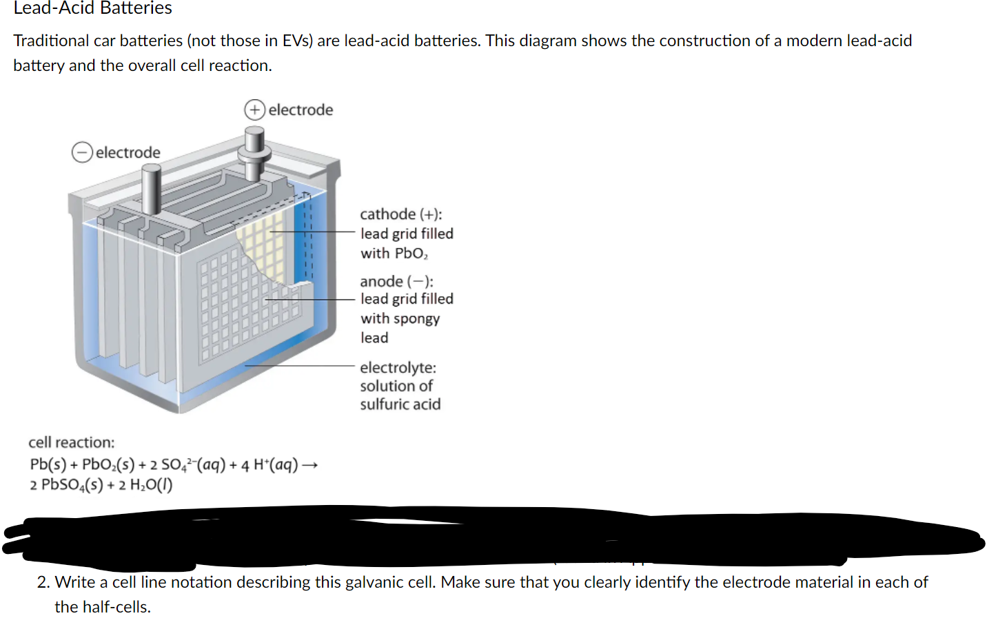 car battery diagram