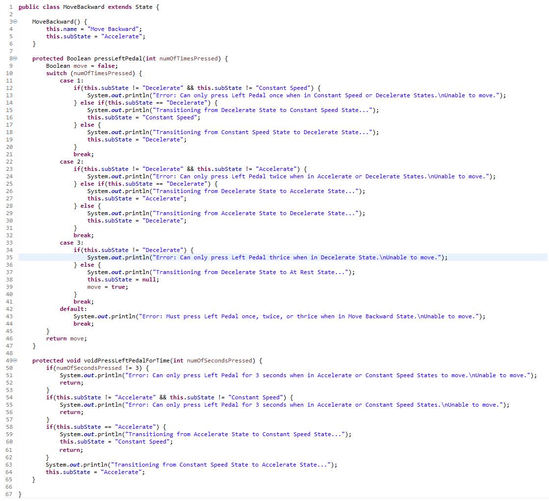 Solved Implement the following design patterns and use Junit | Chegg.com