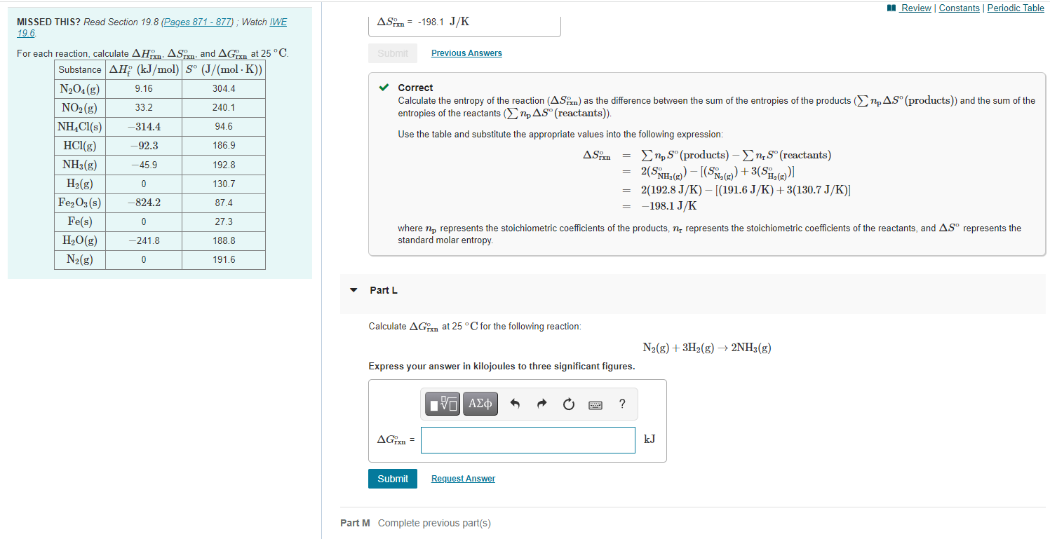 Solved Review Constants Periodic Table MISSED THIS? Read | Chegg.com