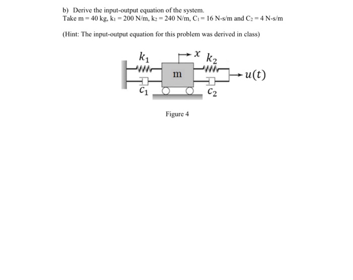 Solved 7. Write Differential Equations Describing The | Chegg.com