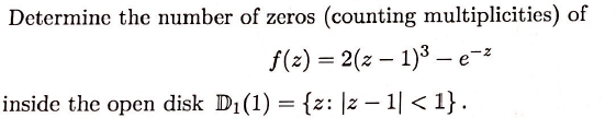 Solved Determine the number of zeros (counting | Chegg.com
