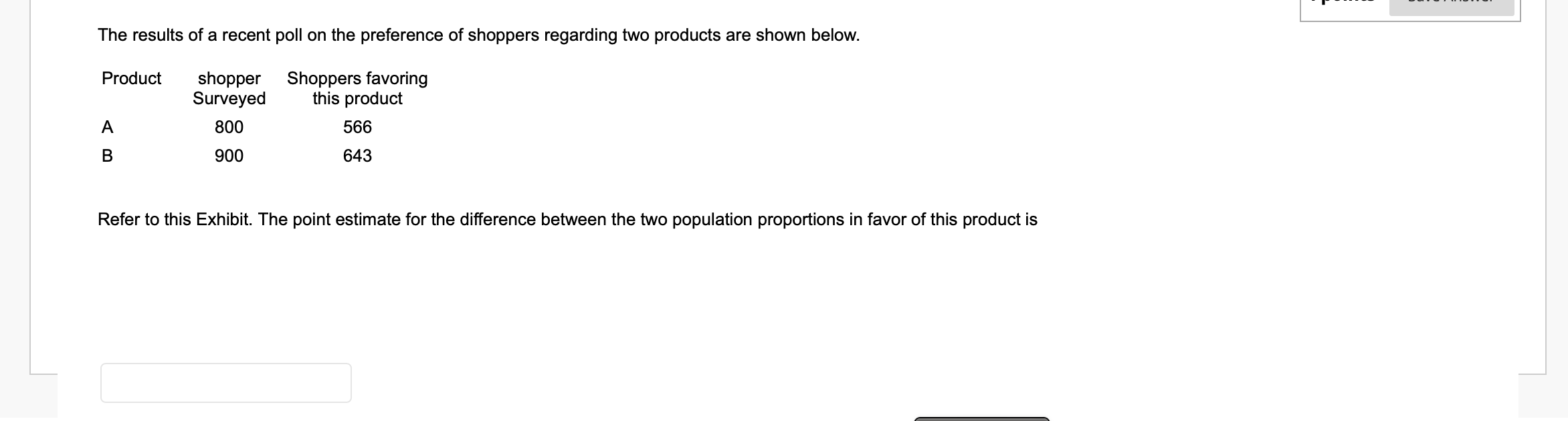 Solved The Results Of A Recent Poll On The Preference Of | Chegg.com