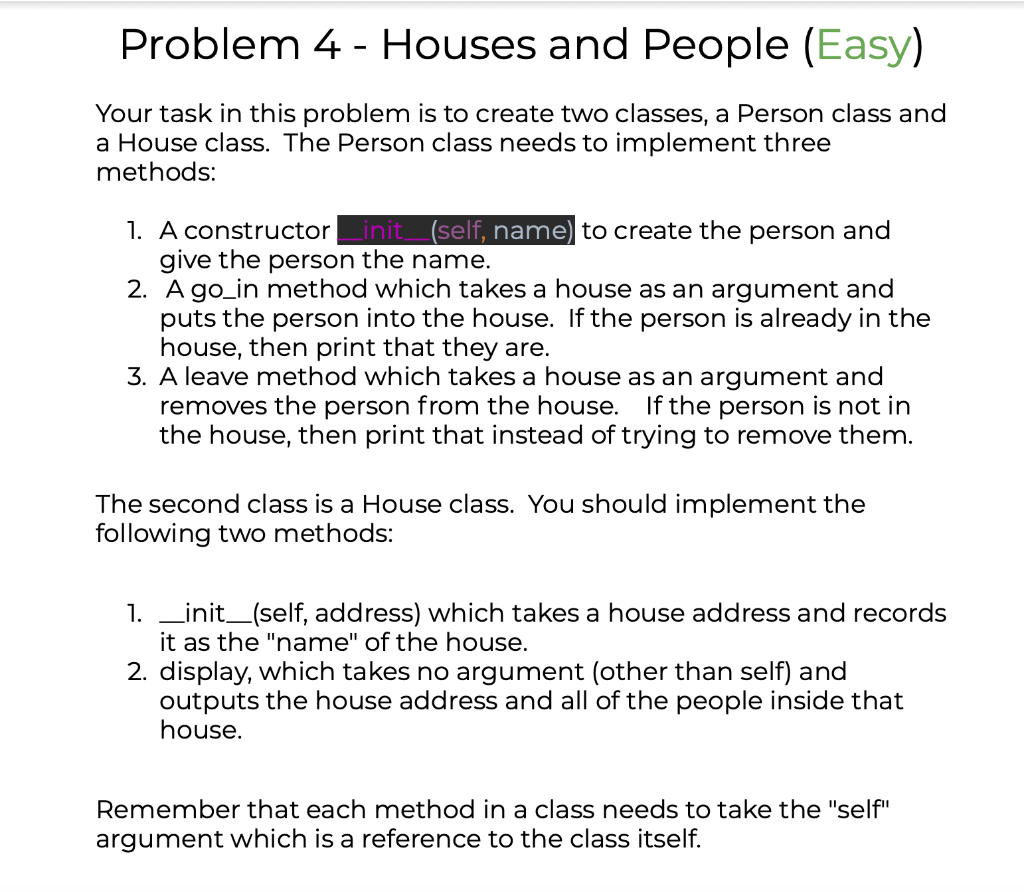 Solved This is a python homework problem that I need help | Chegg.com