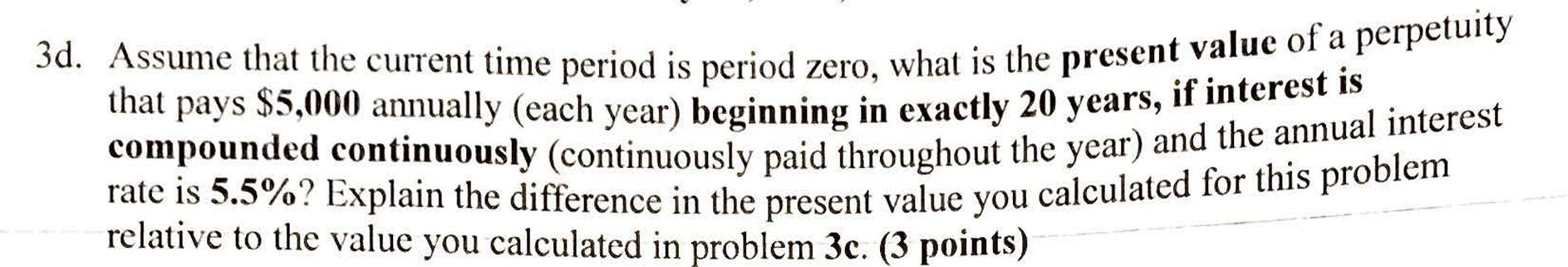 Solved me that the current time period is period zero, what | Chegg.com