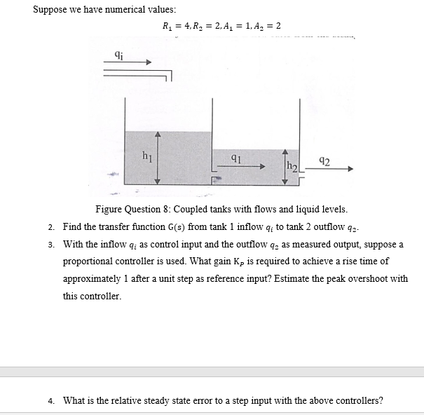 Solved Question 8 The flow of a liquid through a system of | Chegg.com