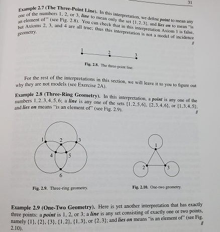 Solved Exumple 2.7 (The Three-Point Line). In this | Chegg.com