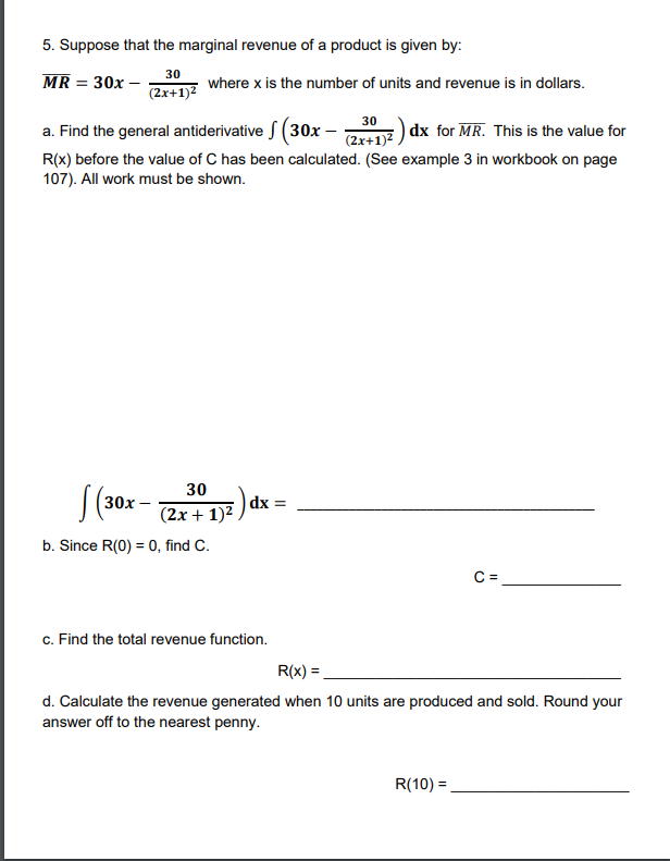 Solved Please show all work and box the answers for each | Chegg.com