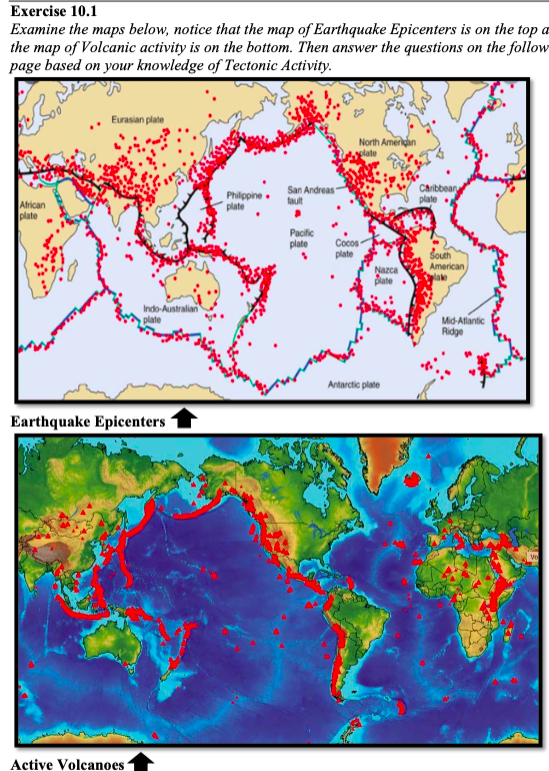 Solved Exercise 10.1 Examine the maps below, notice that the | Chegg.com