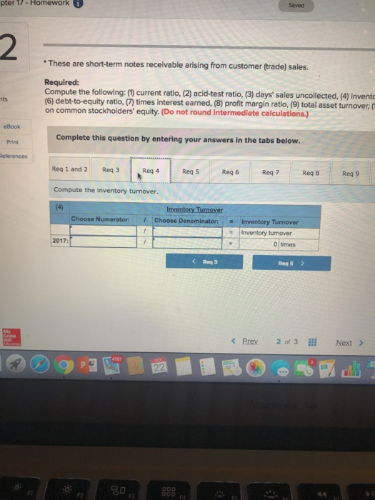 Solved Chapter 17-Homework Help 2 Problem 17-4A Calculation | Chegg.com