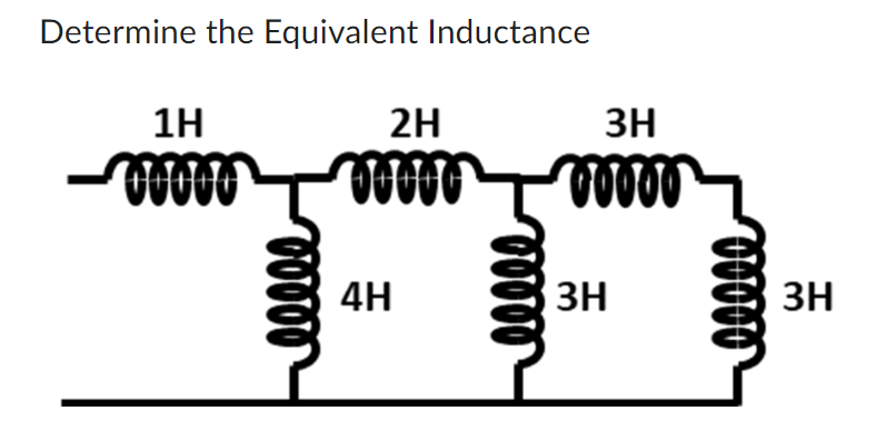 Solved Determine the Equivalent Inductance | Chegg.com