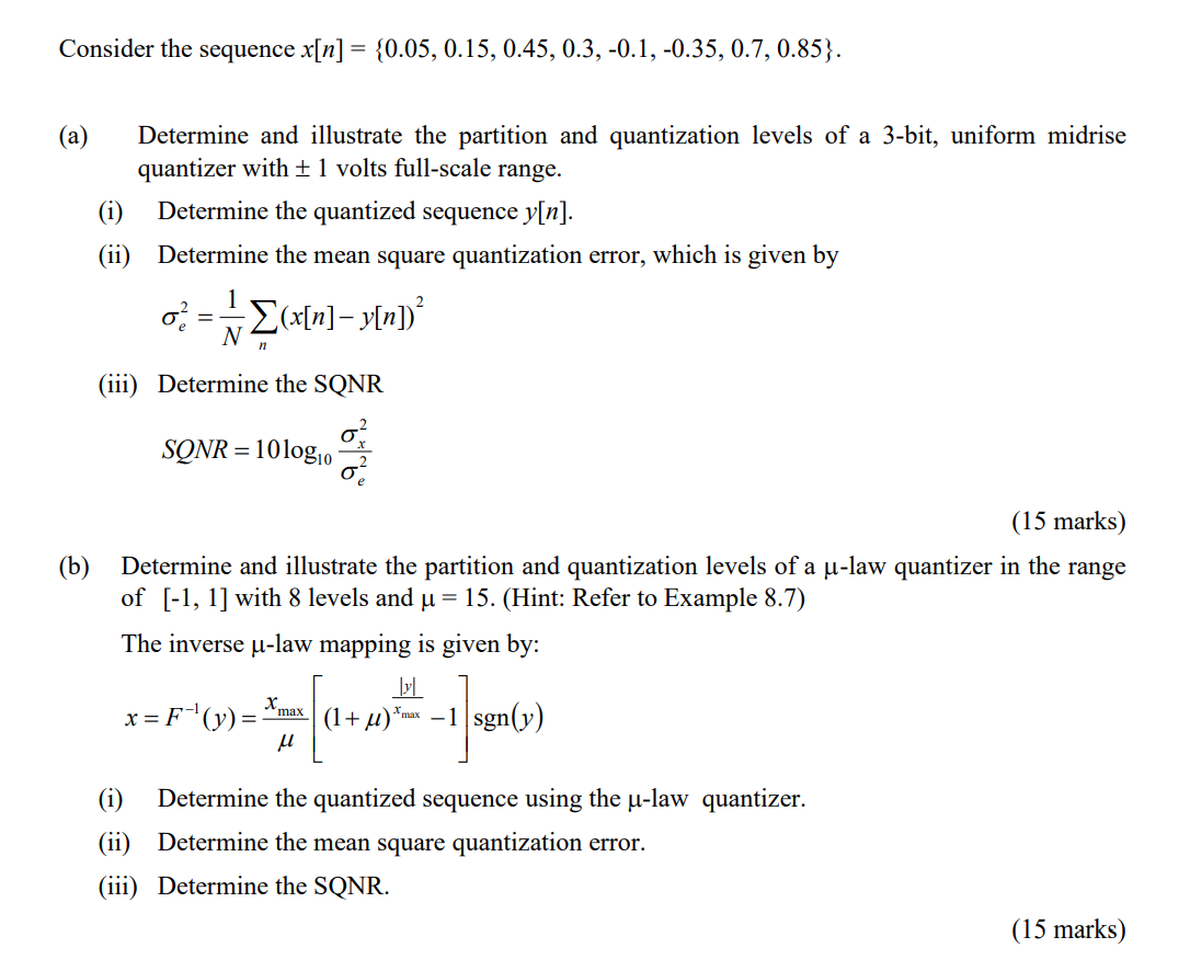 Solved Consider The Sequence | Chegg.com