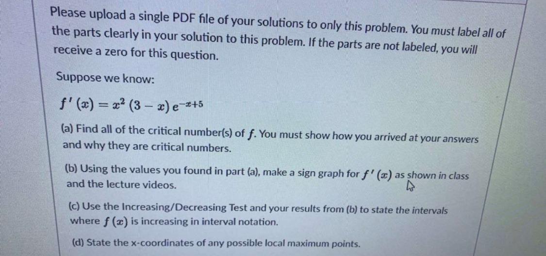 Solved Please upload a single PDF file of your solutions to | Chegg.com