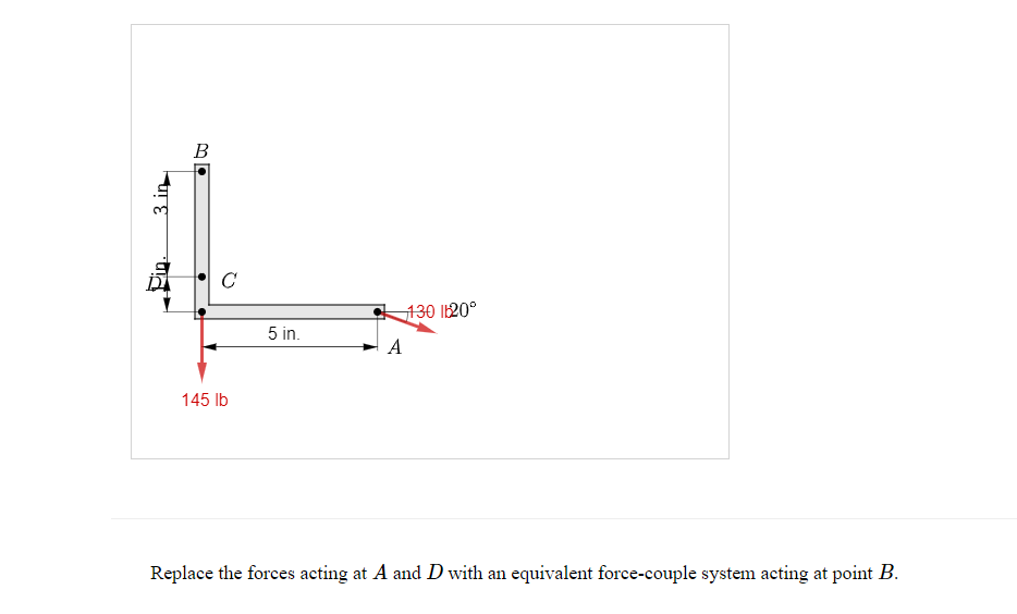 Solved Force B= Acting At A Angle Measured From The Couple | Chegg.com