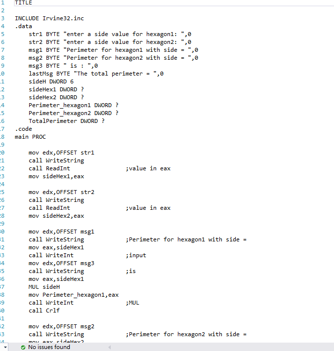 Write A Program In Assembly Language To Multiple | Chegg.com