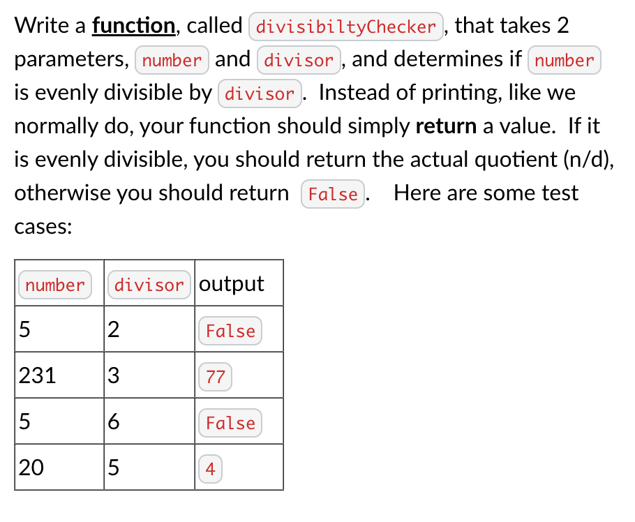 Solved Write a function, called parameters, , that takes 2 | Chegg.com