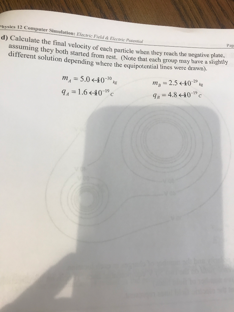 Solved 1. Describe what would happen to an electron placed | Chegg.com