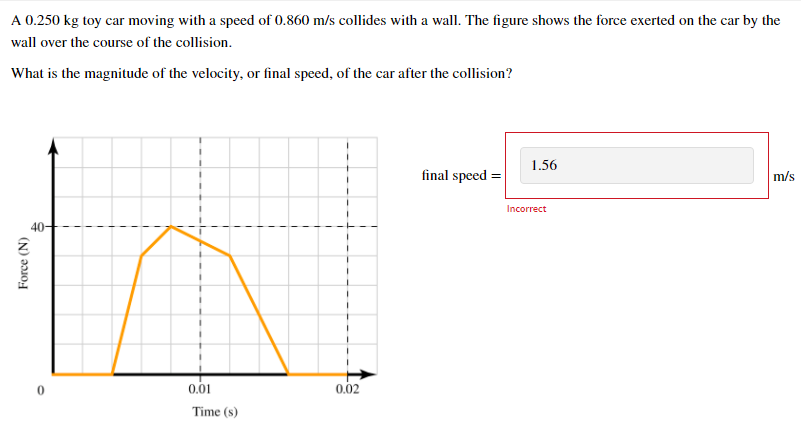 solved-a-0-250-kg-toy-car-moving-with-a-speed-of-0-860-m-s-chegg