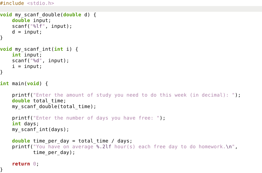 Solved Download my_scanf.c here, or copy it to your CSE | Chegg.com