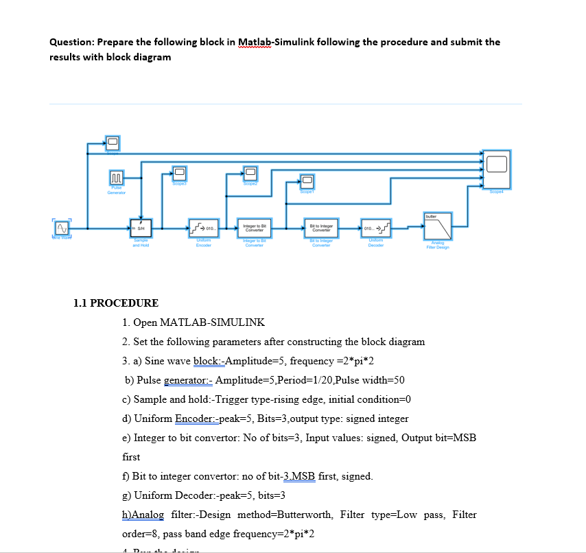 Solved Question: Prepare the following block in | Chegg.com