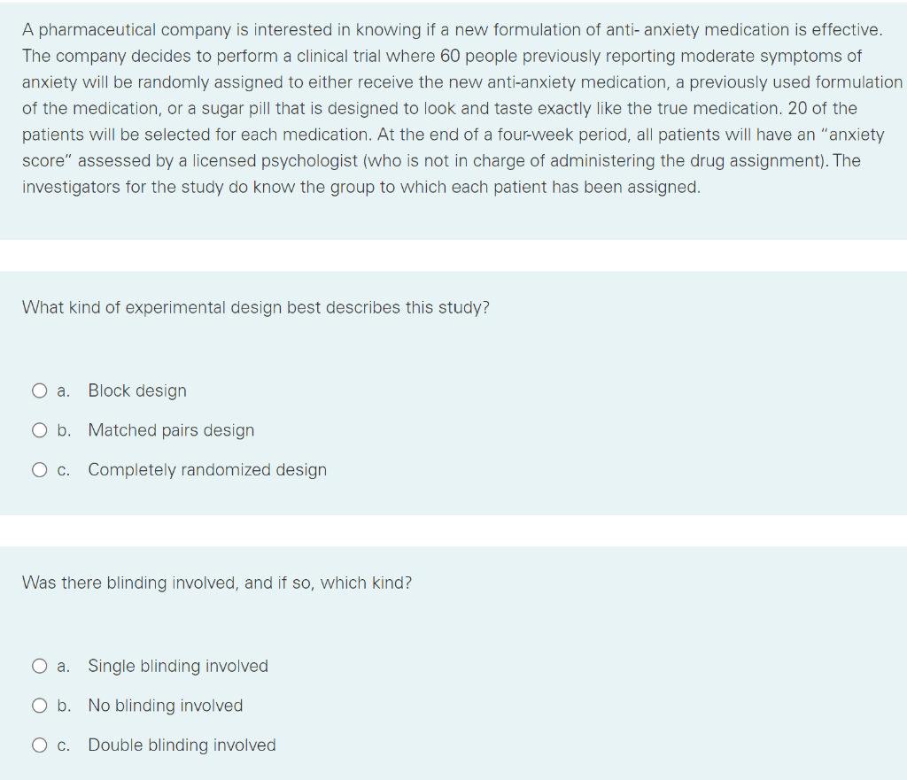 Solved A Pharmaceutical Company Is Interested In Knowing If Chegg Com