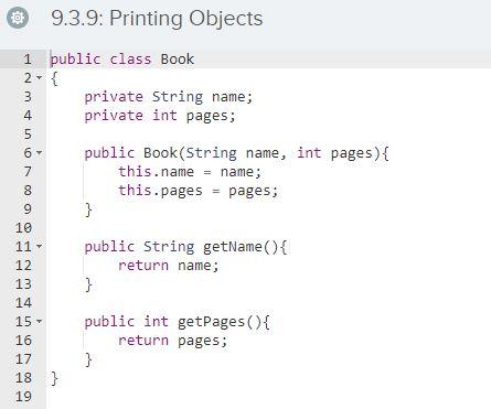 Solved For this exercise, you are given two classes, a Book | Chegg.com