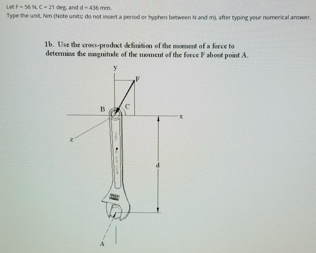 solved-use-the-cross-product-definition-of-the-moment-of-a-chegg