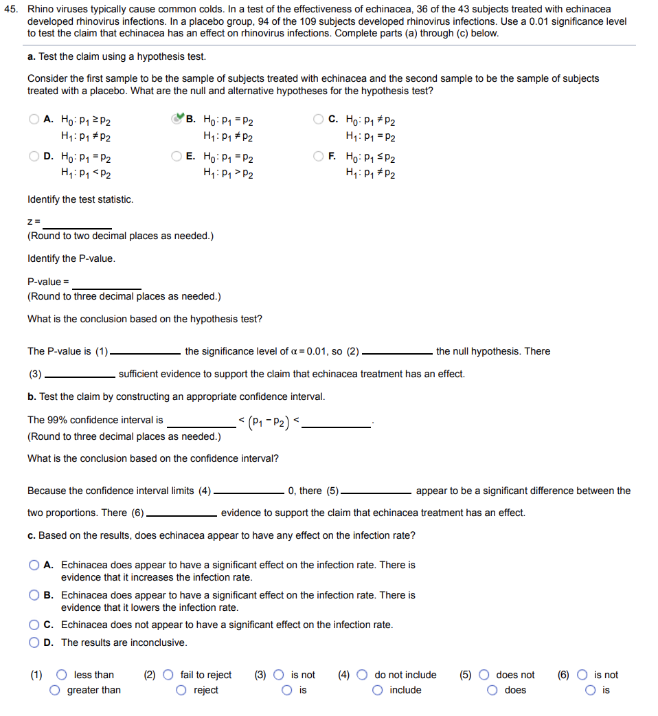 solved-45-rhino-viruses-typically-cause-common-colds-in-a-chegg