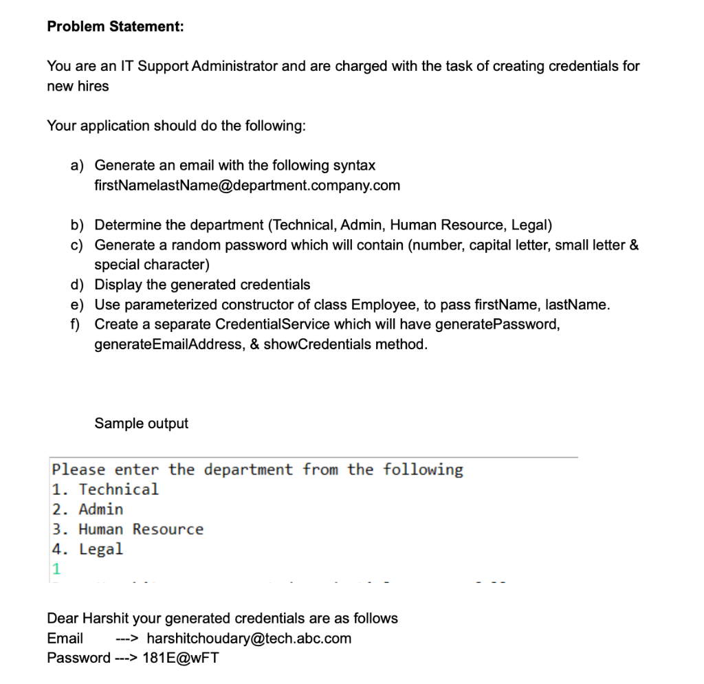 solve java assignment