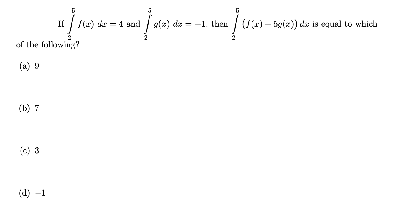 solved-f-x-dx-4-and-g-x-dx-1-then-f-x-59-x-chegg
