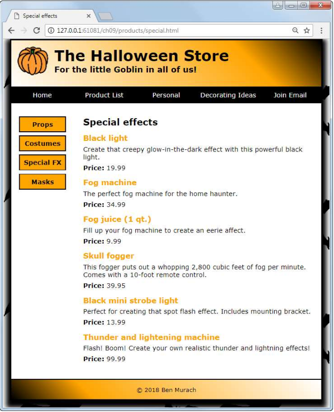 Solved Special effects → C | Chegg.com